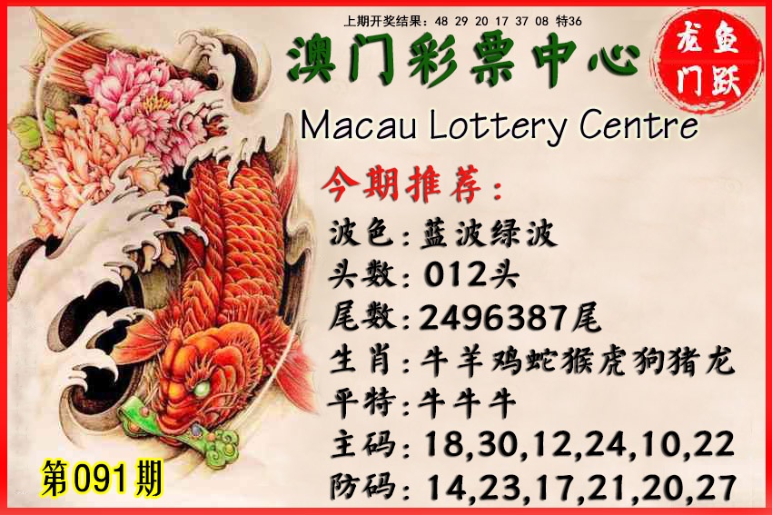 091期鱼跃龙门[图]